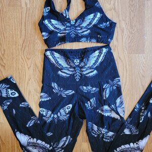 Yoga Democracy Rebirth Death Moth set Size XS